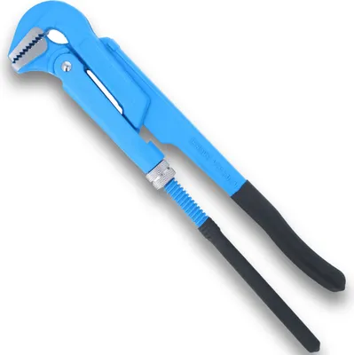 Produktbild von Högert Universalzange 90° abgewinkelt 560mm 2" Rohrzange Eckrohrzange Profi-Zange verstellbar