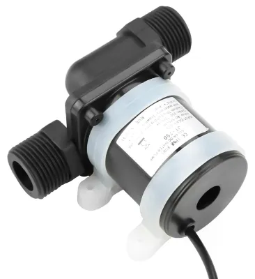 Mini DC Wasserpumpe 12V, 700 L/h, 5 m Förderhöhe, -40°C bis 100°C