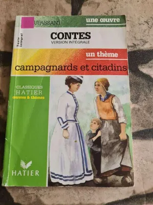 Image de Collectif, Juvénal, Maupassant  Guy de, Rousseau  Jean-Jacques, Zola  Emile - Contes: Une oeuvre, un thème