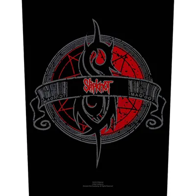Produktbild von Slipknot - Wappen - Patch RO1367 (Einheitsgröße) (Schwarz/Rot)