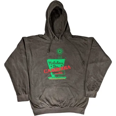 Produktbild von Dead Kennedys Uni Pullover Hoodie: Holiday in Cambodia, X-Small, Grey