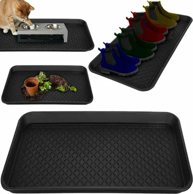 Produktbild von Schuhunterlage 75,5 x 38 x 3 cm Ruhhy 19921 Schwarz