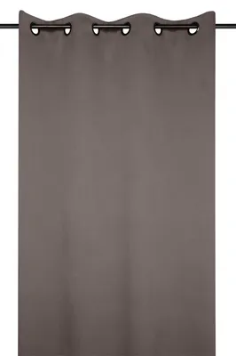 Immagine prodotto di Tenda oscurante "BLACKOUT" con anelli NOTTINO taupe 135x250 cm (prezzo per 1 pezzo) Francia