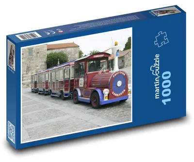 Produktbild von Puzzle 1000 Historische Touristenbahn - martinpuzzle