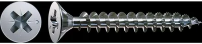 Produktbild von Schraube Spax Senkkopfschraube Pozi N°1 2,5 x 16 Kopf-Durchmesser 5.1 Gesamtgewinde WIROX Mikroschrauben