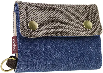 Produktbild von Herrenportemonnee mit Geldclip, Canvas, 13x10x2 cm, für Karten und Schlüssel
