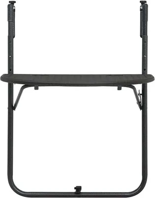 Produktbild von Balkon-Hängetisch 60 x 64 x 83,5 cm - braun - Kunststoff - praktisch als Beistelltisch - m-shop