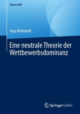 Zdjęcie produktu dla Eine neutrale Theorie der Wettbewerbsdominanz