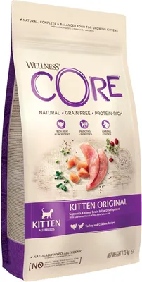 Obrázek produktu pro Wellness CORE 76344107286, Kotě, Kuřecí maso, Turecko, 1,75 kg