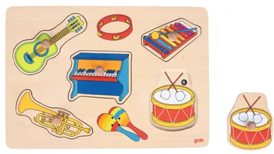 Productafbeelding van Goki 57520, 5 stuks, Muziek, 1 jaar/jaren