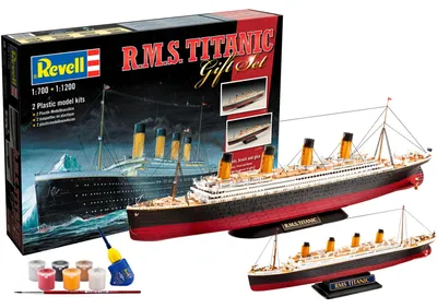 Produktbild von Revell Schiff-Modellbausatz für die "Titanic" ; 5727