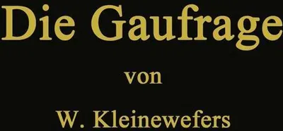 Produktbild von Die Gaufrage