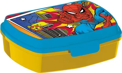 Produktbild von Stor Spider-man Sanwich Brotdose Mehrfarbig  Mehrfarbig One Size