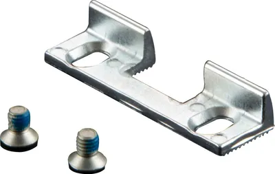 Produktbild von KFV Austauschstück Typ 115 für Schließbleche 46x14,4x9 mm Zinkdruckguss silber | Aufschraubstück für Standard-Türöffner