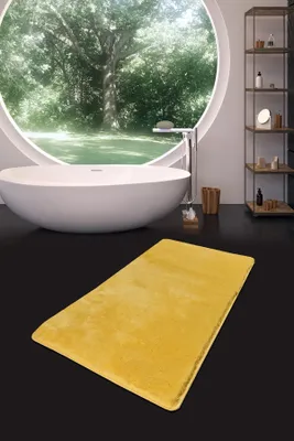 Produktbild von Mijolnir, Havai - Yellow (70 x 120), Badematten, Gelb, Acryl, 70 x 120 cm