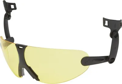 Produktbild von 3M Integr. Schutzbrille V9A gelb getönt