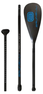 Produktbild von BRUNELLI CARBON HYBRID Stechpaddel oder Kajak Dual Tech Paddle 2-in-1 SUP Paddel - Ausführung : 3-teilig