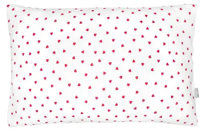Image de Taie d'oreiller réversible Lovio - 60 x 40 cm - Rouge | par SEVIRA KIDS