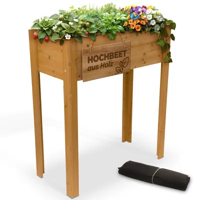 Produktbild von Beet Strend Pro Garden, 84x40x98 cm, Holz, Hochbeet, mit Füßen