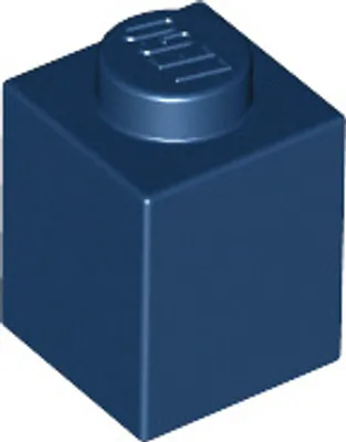 Obrázok produktu pre LEGO kocka 1x1 (3005), tmavomodrá, 1x