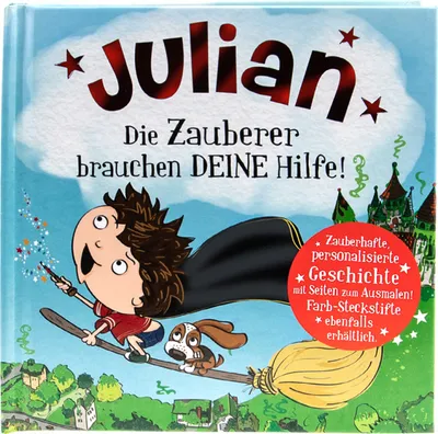 Produktbild von Das magische Märchenbuch mit deinem Namen - Julian