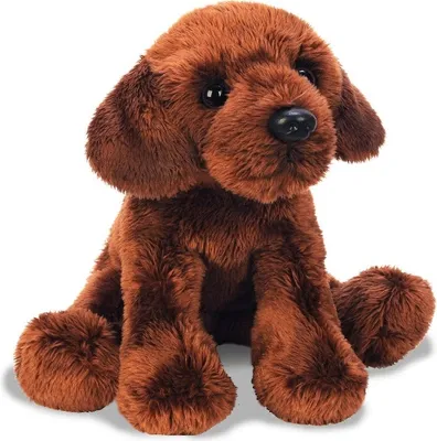 Immagine prodotto di SUKI 12117 Cagnolino di peluche Labrador marrone da 14 cm, collezione Yomiko di SUKI