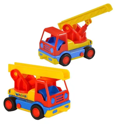 Productafbeelding van Leiderwagen, 19 cm, rood/geel