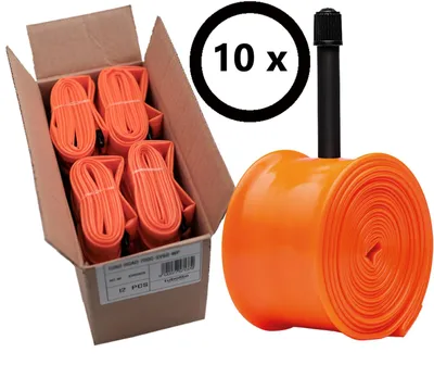 Produktbild von tubolito X-Tubo City/Tour TPU WP 10 St. 40 mm AV Ventil 30-622 -> 50-622 schwarz