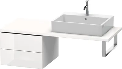 Produktbild von Konsolenunterschrank L-CUBE 400x520x547mm taupe taupe