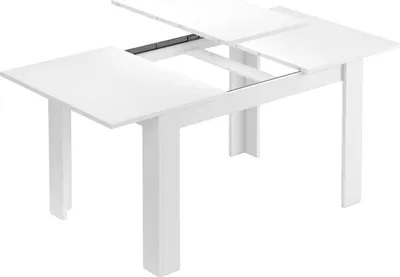 Immagine prodotto di Dmora Tavolo Allungabile Abudula 90x190x78h cm Bianco, Allungabile 8 Posti