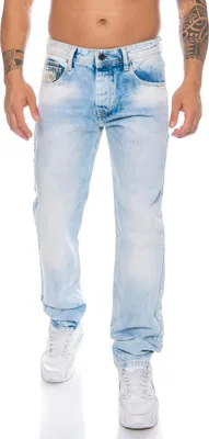 Produktbild von Cipo & Baxx Herren Regular Fit Jeans BJ319X0 Blau, W32/L32