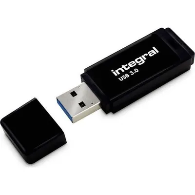 Obrázek produktu pro Integral INFD16GBBLK3.0, 16 GB, 3.2 Gen 1 (3.1 Gen 1), 30 MB/s, Čepice