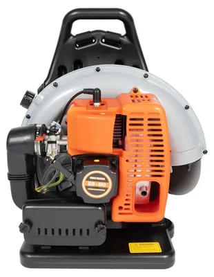 Produktbild von Benzin Laubbläser - 63 cm³ 2-Takt Motor - 2,7 kW - 6800 U/min - kabelloses Gartengebläse - 1,8 l Tank