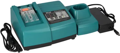 Immagine prodotto di Caricabatterie rapido adatto per batterie Makita da 7,2 a 18 volt