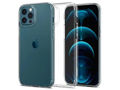 Produktbild von Spigen Ultra Hybrid Cover für iPhone 12 Pro Max - Transparent