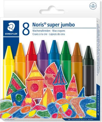 Produktbild von Staedtler Wachsmalkreide s. jumbo 8x14mm