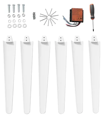 Obrázek produktu pro Větrná turbína, vysoce účinný design, robustní konstrukce, bílá barva