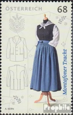 Produktbild von Briefmarken Österreich 2016 Mi 3265 (kompl.Ausg.) postfrisch Trachten