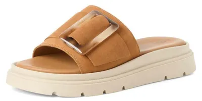 Immagine prodotto di Tamaris, scarpe con tacco per donna, in pelle, color marrone, taglia 36 EU