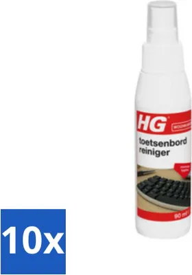 Image de HG Nettoyant pour clavier 90 ml - paquet avantageux - 10 pièces