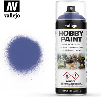 Vallejo Hobby Paint - Ultramarine Blue - Ultramarinblau - 400ml Sprühdose 28017