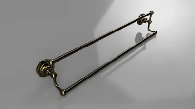 Immagine prodotto di Porta asciugamani Bemeta RETRO bronzo doppio