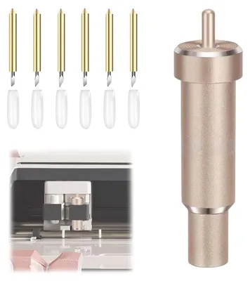 Präzisionsmesser-Set, 6 Stück, 30/45/60°, für Cricut