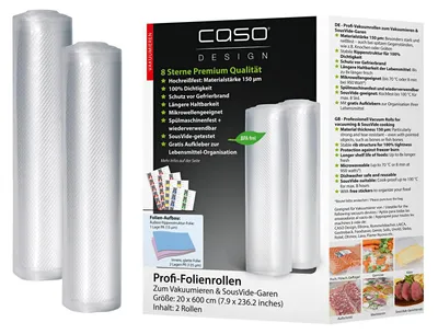 Produktbild von Caso Design Profi - Folienrollen (20 x 600 cm)