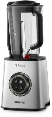 Zdjęcie produktu dla Philips Avance Collection HR3756/00 Blender próżniowy wysokoobrotowy z 2 bidonami, Blender stołowy, 2,2 l, Funkcja pulse, Rozgniatacz do lodu, 1 m, 1400 W