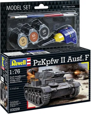 Zdjęcie produktu dla Revell Model Set PzKpfw II Ausf. F 1:76