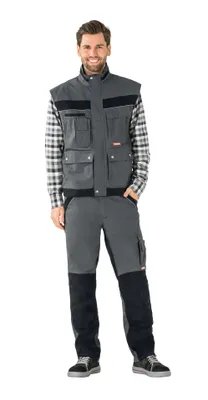 Produktbild von Planam  Plaline Weste schiefer/schwarz Gr. L, 2536052
