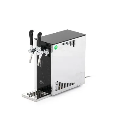 Produktbild von Nalewak do piwa z pompą membranową PYGMY 25/K EKSKLUZYWNY dystrybutor do piwa, chłodziarka do piwa 2-liniowy, 35 litrów/h, bez CO2, professional