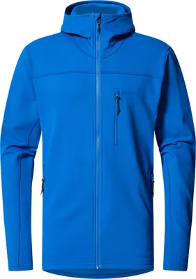 Produktbild von Haglöfs Herren Rosson Mid Fleecehoody Electric Blue XXL