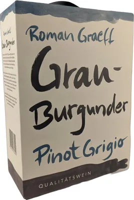 Produktbild von Roman Graeff Grauburgunder Pinot Grigio halbtrocken 11% Vol. 3,0L BIB